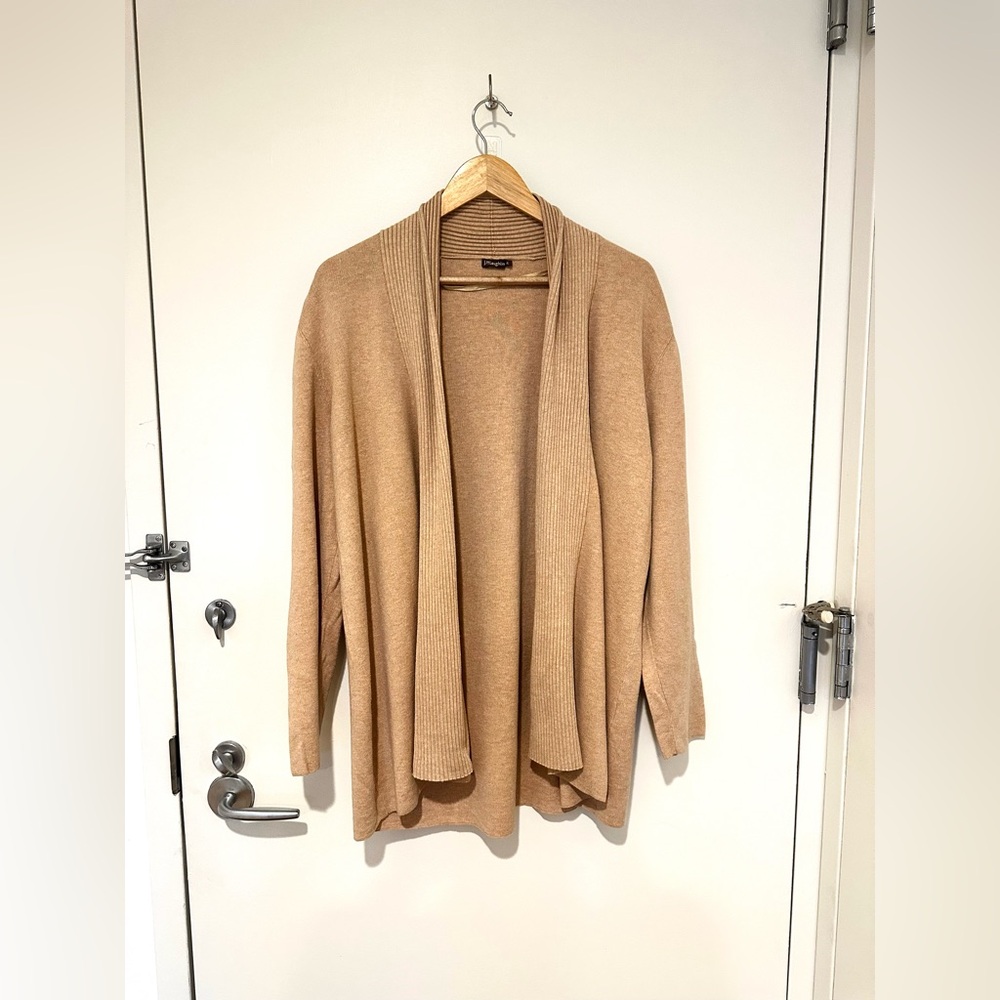 J. McLaughlin - Tan Cardigan - Size XL